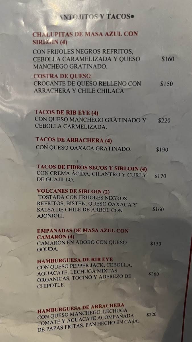 San Juan Grill Menu - Image 2